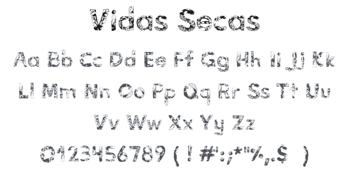 Vidas Secas Font