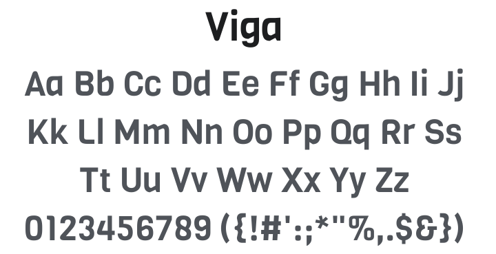 Viga Font