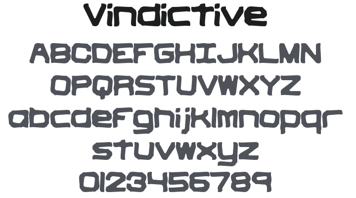 Vindictive Font
