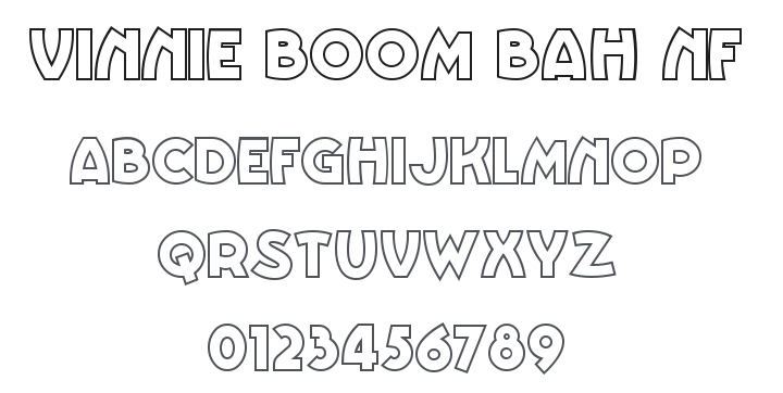 Vinnie Boom Bah NF Font