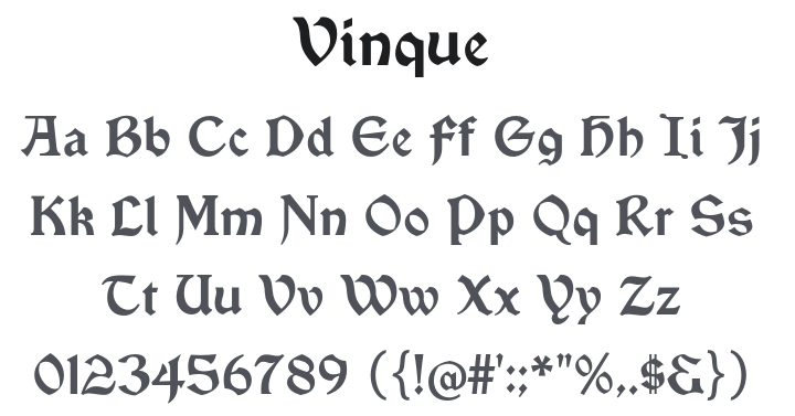 Vinque Font