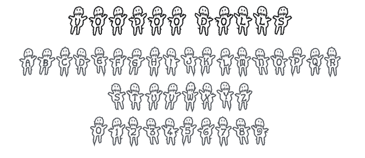 Voodoo Dolls Font Family