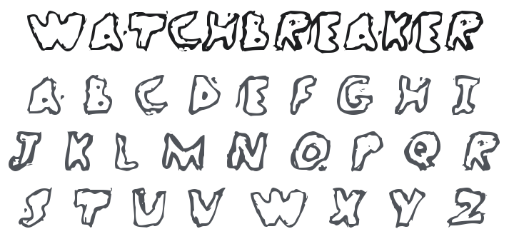 WatchBreaker Font