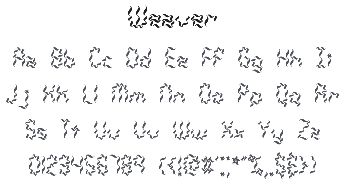 Weaver Font