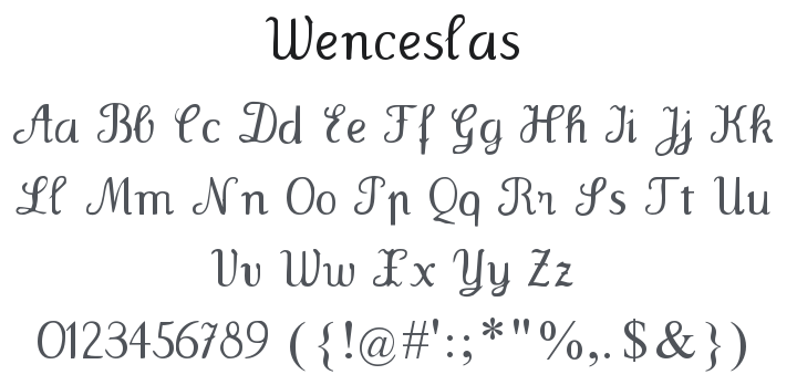 Wenceslas Font Family