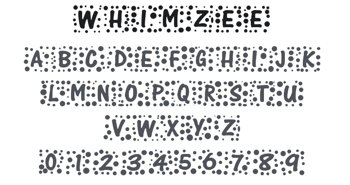 Whimzee Font