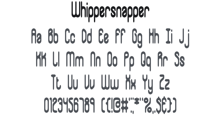 Whippersnapper Font