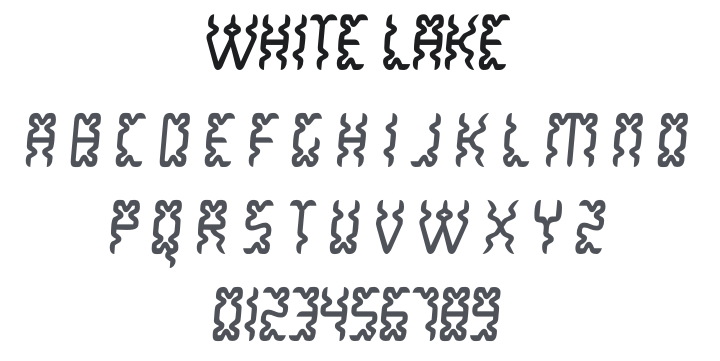 White Lake Font