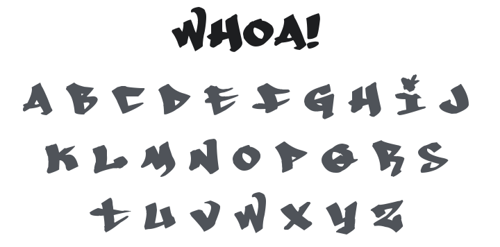 Whoa! Font