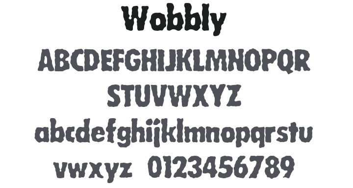 Wobbly Font
