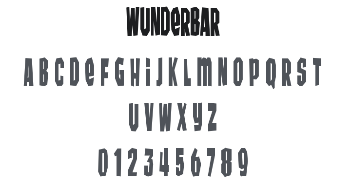 Wunderbar Font