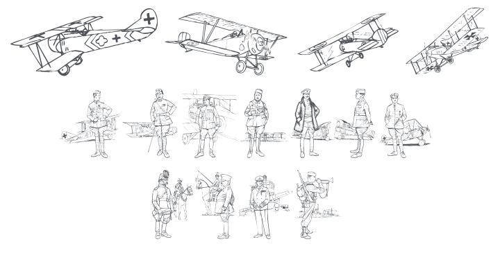 WW1 Font Family