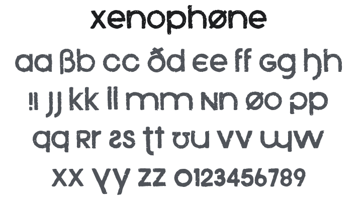 Xenophone Font