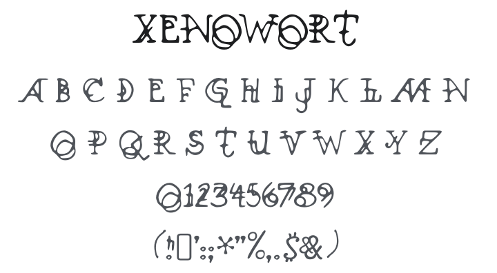 Xenowort Font