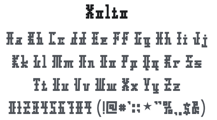 Xolto Font