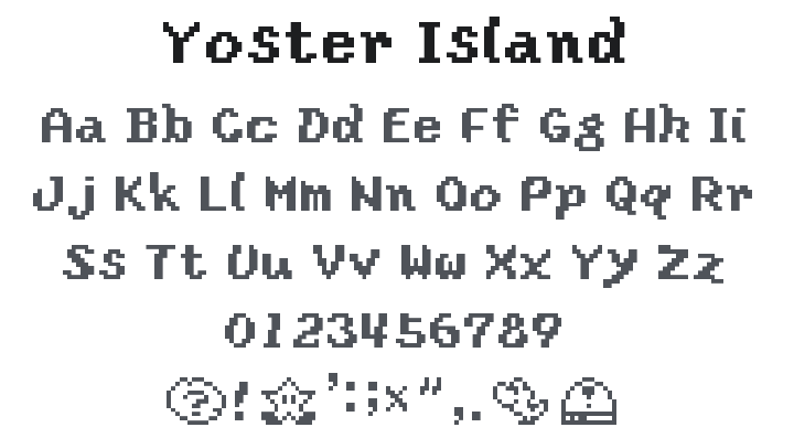 Yoster Island Font