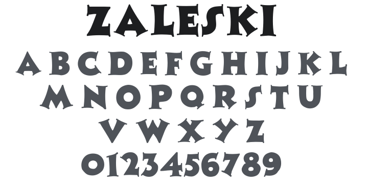Zaleski Font Family