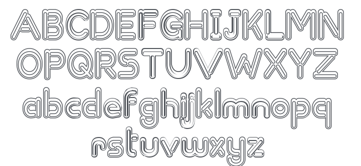 Zapped Sticks Font