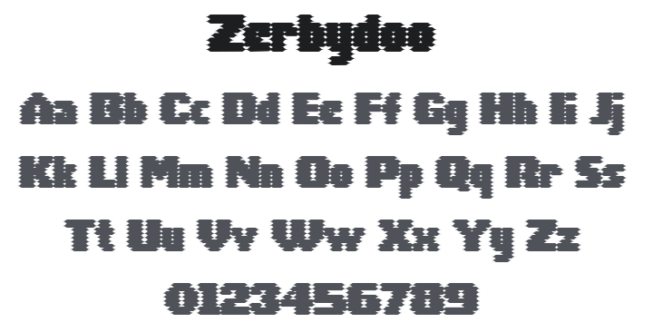 Zerbydoo Font