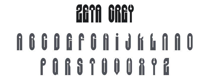 Zeta Grey Font