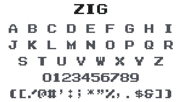 Zig Font