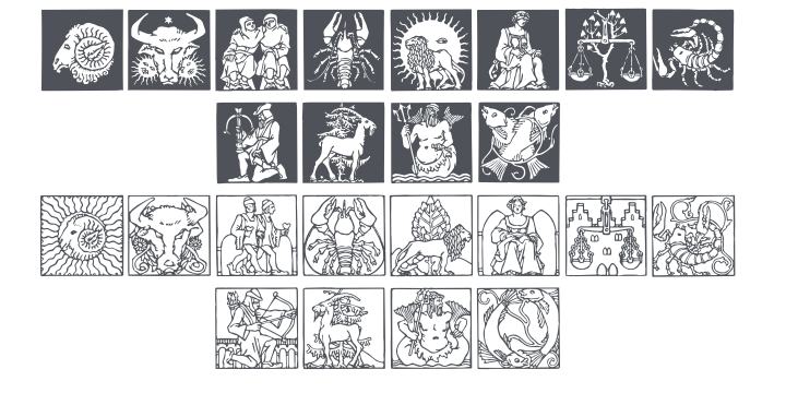 Zodiac 03 Font