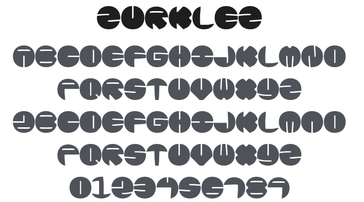 Zurklez Font Family