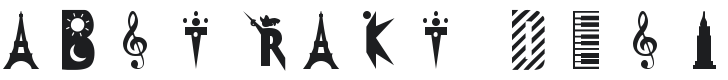 101! Abstrakt Design Font Preview