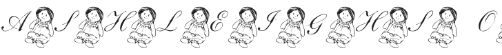 101! Ashleigh's Other Dolly Font Preview