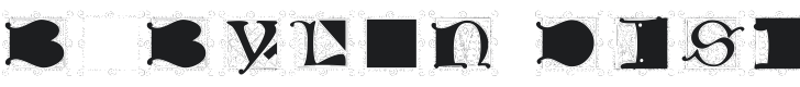101! Babylon Display Capz Font Preview