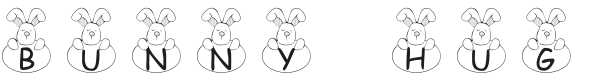 101! Bunny Hug Font Preview