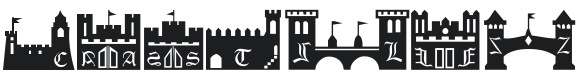 101! Castlez Font Preview