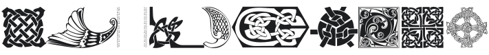 101! Celtic Dezignz Font Preview