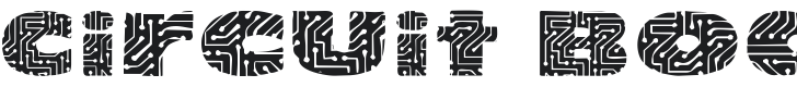 101! Circuit Board Font Preview