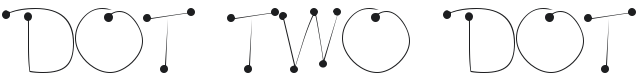 101! Dot 2 Dot Font Preview