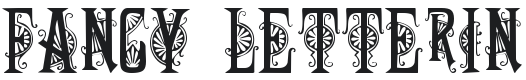 101! Fancy Letterin' Font Preview