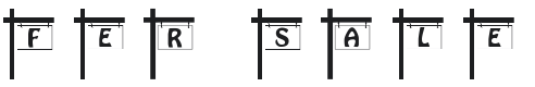 101! Fer Sale Font Preview
