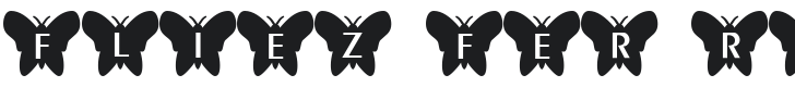 101! 'Fliez fer Rose Font Preview