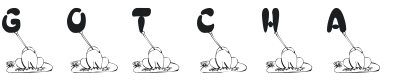 101! Gotcha! Font Preview