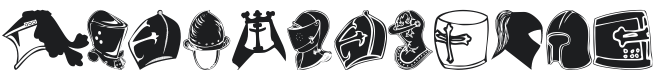 101! Head Gear Font Preview