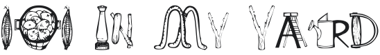 101 In My Yard Font Preview