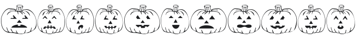 101! Jackz 3 Font Preview