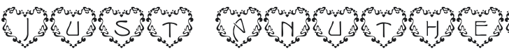 101! Just Anuther Heart Font Preview