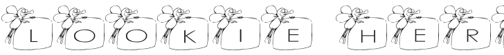 101! Lookie Here! Font Preview