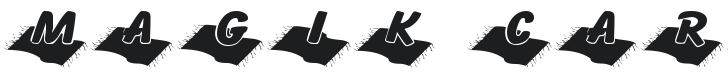 101! Magik Carpet Ride Font Preview