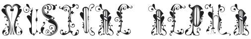 101! Musical Alpha Font Preview