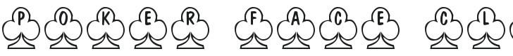 101! Poker Face Font Preview