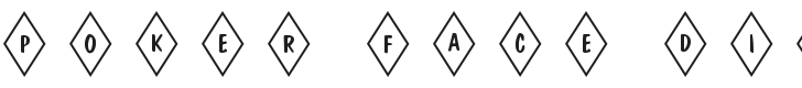 101! Poker Face DiamondZ Font Preview