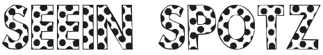 101! Seein' Spotz Font Preview