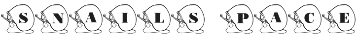 101! Snails Pace Font Preview
